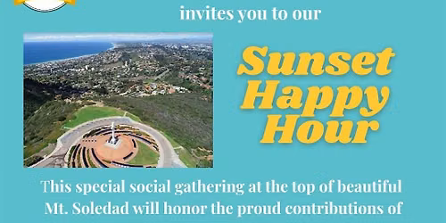 2026 Mt. Soledad Sunset Happy Hour presented by The Irish Outreach Center