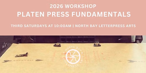 Workshop: Platen Press Fundamentals