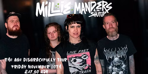 MILLIE MANDERS & THE SHUT UP