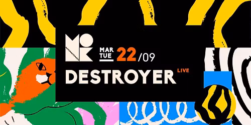 DESTROYER \/\/ Live al MONK \/\/ Roma
