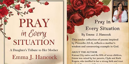 Pray in Every Situation Book Launch Event