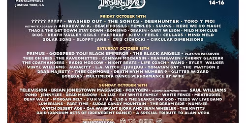 Desert Daze with Drab Majesty