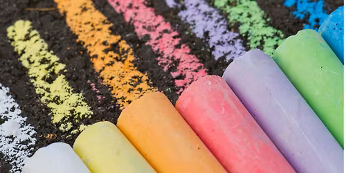 Homeschool Days: Sidewalk Art