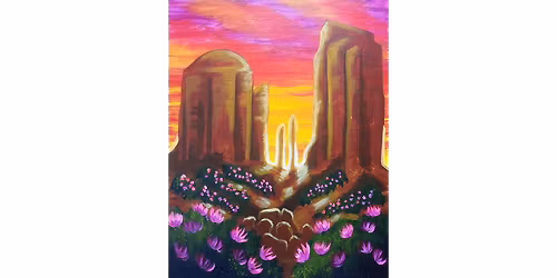Sedona Sunset - Paint and Sip in Phoenix | Classpop!\u2122