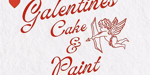 Galentines Cake & Paint