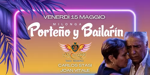 La Milonga: Noche de Porte\u00f1o Y Bailarin "2 Corazones Tango Accademia" Rimini