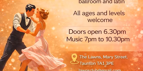 Social Dance with Richard Monks(dancing starts 7pm)