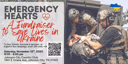 Emergency Hearts: A Fundraiser to Save Lives in Ukraine