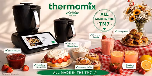 Strawberry Saturday Thermomix - Cooking Class - (Aberdeenshire AB12 5YX)