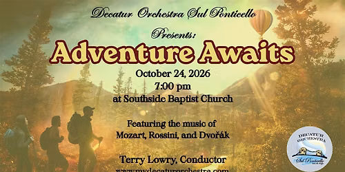 Adventure Awaits DOSP Fall Concert