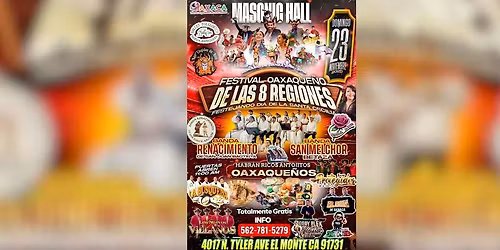 FESTIVAL OAXAQUE\u00d1O DE LAS 8 REGIONES