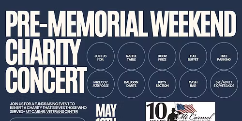 Pre-Memorial Charity Concert