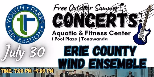 Outdoor Summer Concerts- Erie County Wind Ensemble