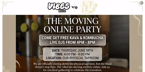 \ud83c\udf3f The Moving Online Party: A Farewell to Our Taproom! \ud83e\udd65
