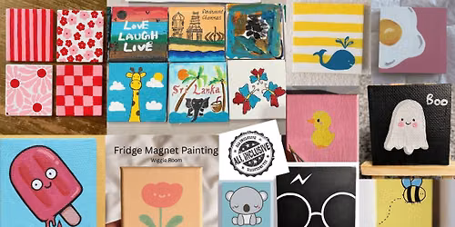 Fridge Magnet Painting