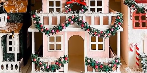 Christmas Village Decorating