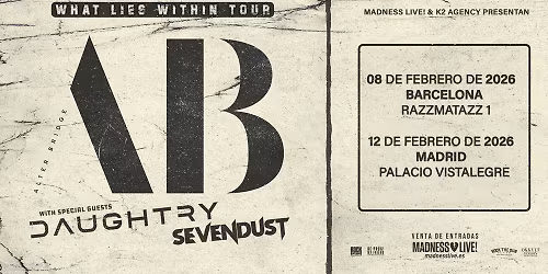 Alter Bridge + Daughtry + Sevendust (Barcelona)