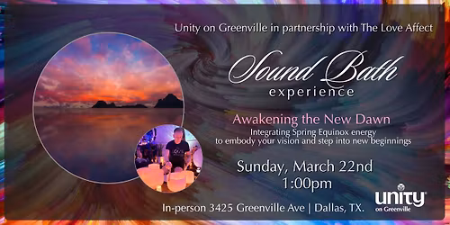 A Spring Equinox Sound Bath Experience