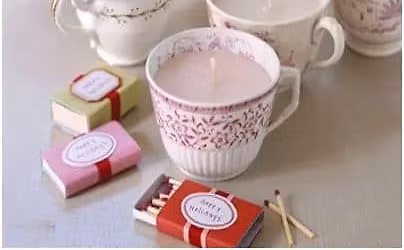 Tea Cup Candle Making Workshop & English Tea Party