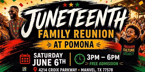 Pomona's Juneteenth Family Reunion
