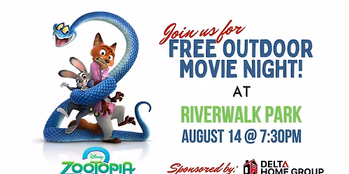 Riverwalk Park Free Outdoor Movie