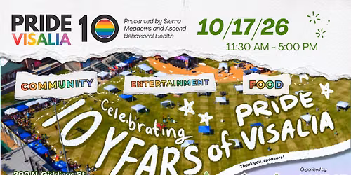 Pride Visalia 2026