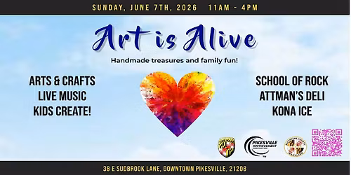 Art is Alive in Pikesville - Arts & Crafts Festival