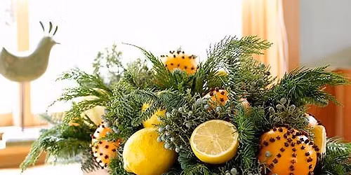 Thanksgiving Rustic Box centerpiece workshop at the LOST SHOE!