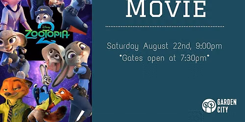 Drive In Movie - Zootopia 2