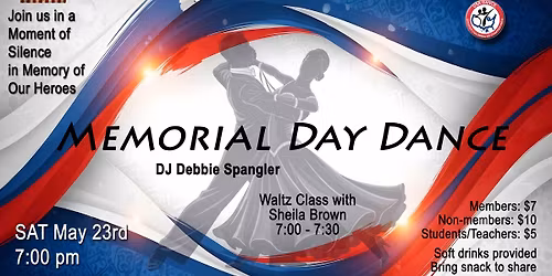 Columbia USADance Memorial Day Dance!