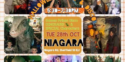 Jurassic Partys FAMILY Halloween party at Niagara Conference S6