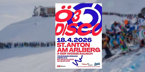 \u00d63-Disco Aftershow beim Weissen Rausch 2026