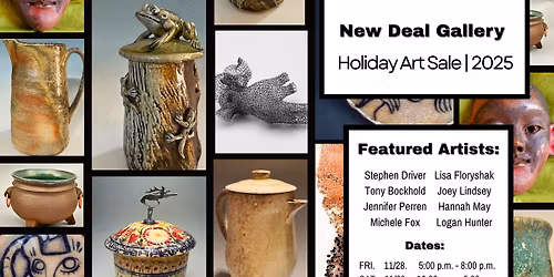 Holiday Art Sale - New Deal Gallery