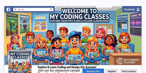 \ud83c\udfd6\ufe0fBuild Your City in Roblox Studio - 1 Week Summer Camp - Murdy Community Center