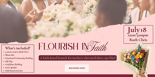 Flourish in Faith | A Faith-based Brunch for DMV Mothers