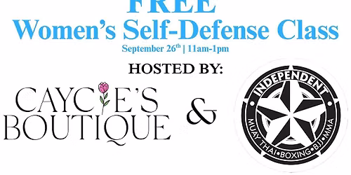 FREE Women's Self-Defense Class (NEWNAN, GA)