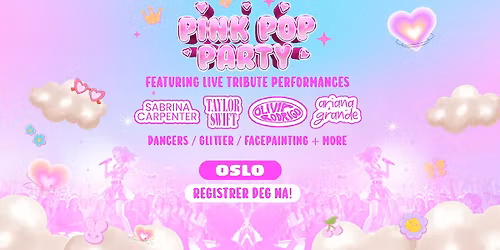 The Pink Pop Party is coming to Oslo!
