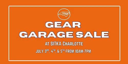 SITKA Gear Garage Sale