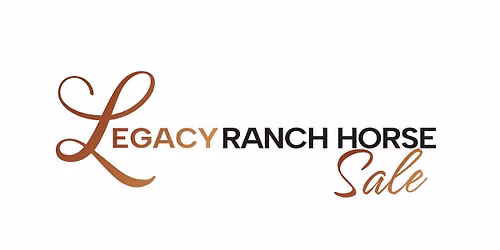 11th Annual Legacy Ranch Horse Production Sale