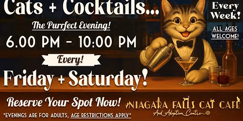 Cats & Cocktails \u30fbThe Purrfect Evening