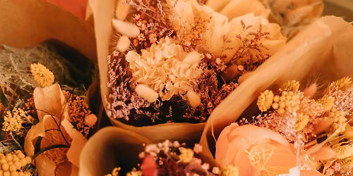 Atelier bouquet de fleurs s\u00e9ch\u00e9es