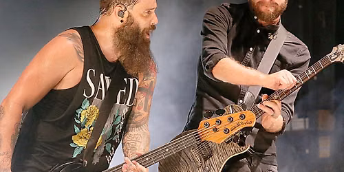 Skillet with The Red Jumpsuit Apparatus