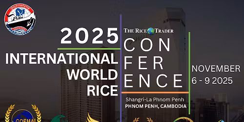 2025 International World Rice Conference Summit November 6th - 9th Phnom Penh, Cambodia