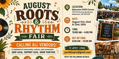 August Roots & Rhythm Fair