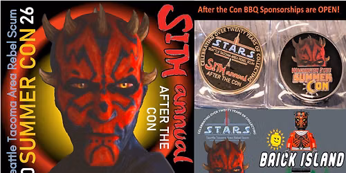 STARS After The Con BBQ '26 - June 20th @ WA Summer Con
