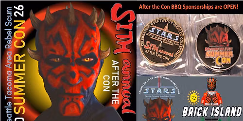 STARS After The Con BBQ '26 - June 20th @ WA Summer Con
