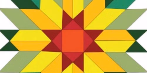 Painted Barn Quilt Square with Maryellen Tully