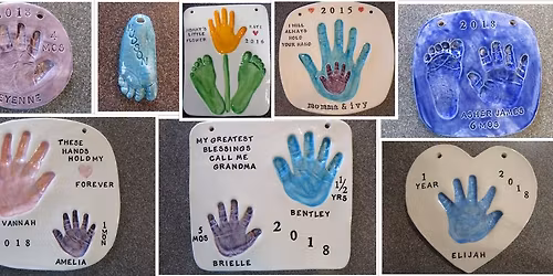 Holiday Handprint Event at Twinkle Toes and Clothes