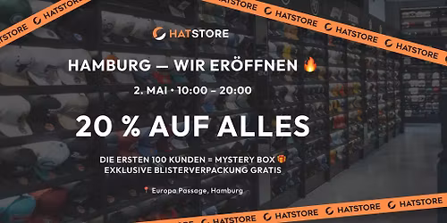 HAMBURG \u2014 WIR ER\u00d6FFNEN \ud83d\udd25