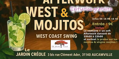 AfterWork West & Mojitos au Jardin Cr\u00e9ole